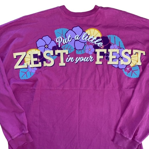 Disney Epcot 2019 Long Sleeve Top Large - Picture 7 of 12